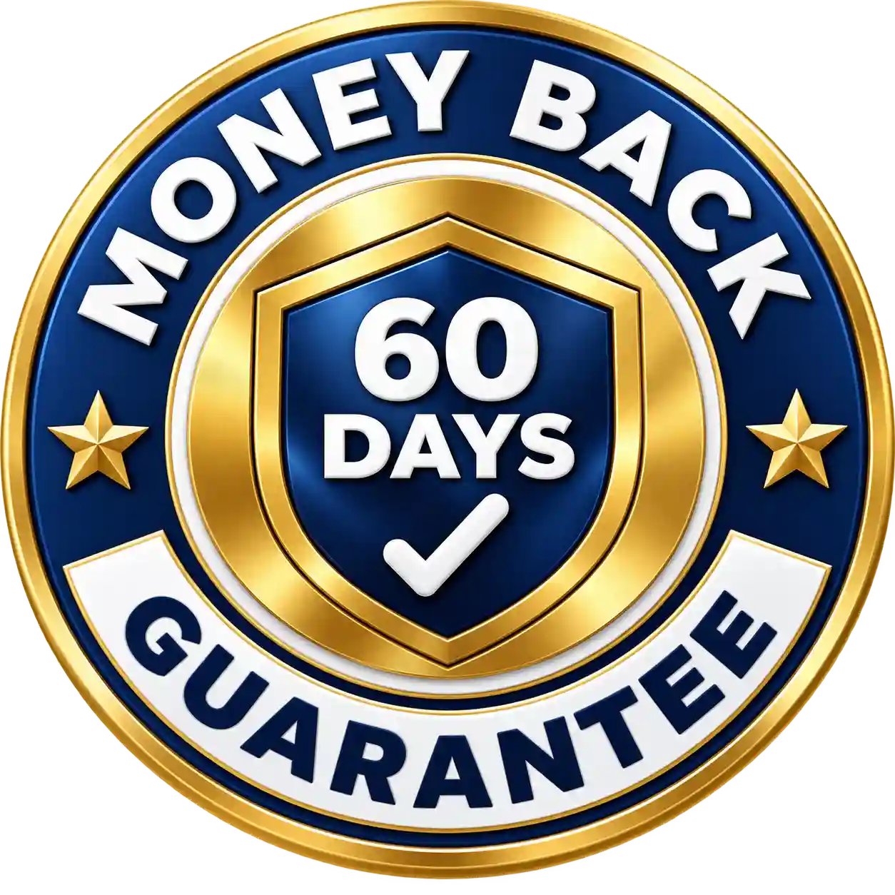 Phytomem One 60 day money back guarantee badge
